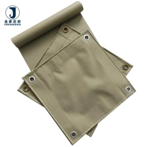 JX Fireproof Waterproof Customizable PVC Tarpaulin Truck Cargo Cover