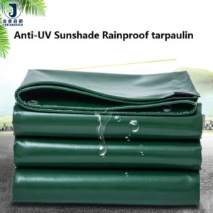 JX Low Cost PVC Tarp Manufacturer Waterproof Fireproof Awning PVC Coated Fabric Blackout Breathable Organic