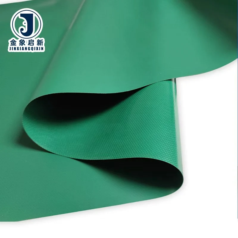 Low Cost PVC Tarp Manufacturer Waterproof Fireproof Awning PVC Coated Fabric Blackout Breathable Organic