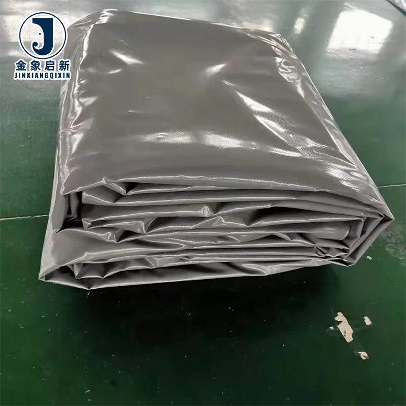630 Gsm Blue/Grey/Orange Pvc Tarpaulin Roll Pvc Tarpaulin Truck Tarpaulin Pvc Coated Tarpaulin