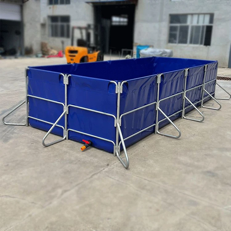 Foldable Circular Rectangular PVC Tarpaulin Fish Pond Tarpaulin for Fish tank
