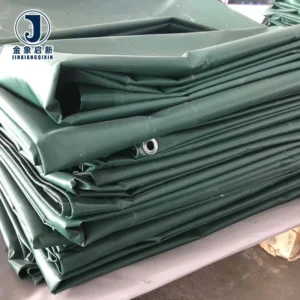 Customized Waterproof PVC Coated 600gsm Canvas 6m by 15m Tarpaulins for Truck Covers
