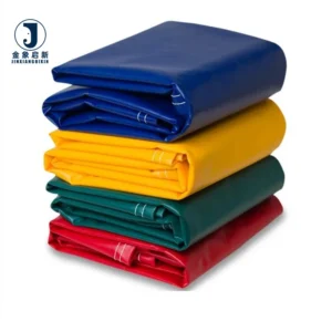 Heavy Duty Waterproof PVC Tarpaulin Roll Cover for Truck Tent Outdoor Storage and Industrial Use
