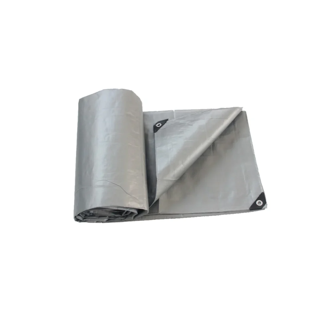 PE Tarpaulin Waterproof Outdoor Garden Sheet HDPE Laminated PVC Coating for Liner Covering Truck Cover Tent Awnings Plain Woven