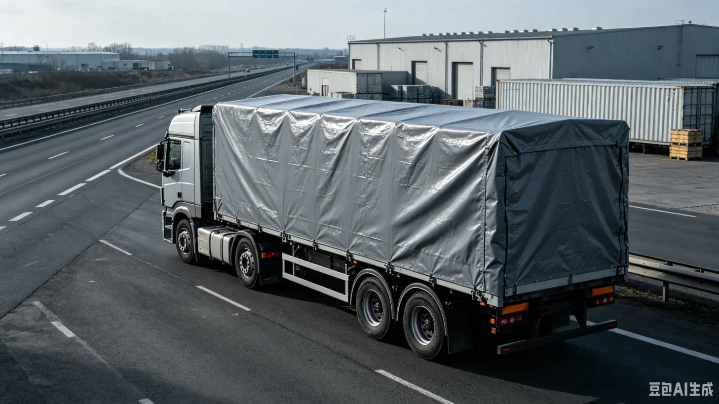PVC tarpaulin truck covers for logistics and transportation